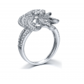 Drake Prong Diamond Ring 18K White Gold