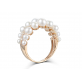 Maris Pearl Diamond Ring 18K Rose Gold
