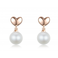 Joo Won Pearl Earring 14K Rose Gold 
