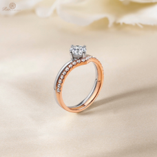 Aira Diamond Engagement Ring Casing 18K White Gold / Platinum