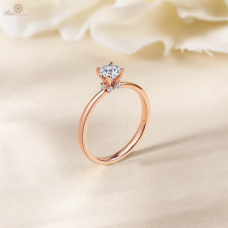 Jonah Diamond Engagement Ring Casing 18K White Gold 