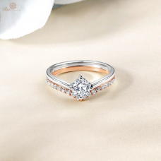 Aira Diamond Engagement Ring Casing 18K White Gold / Platinum