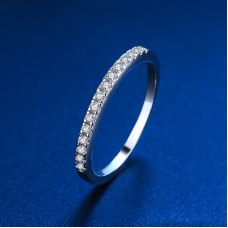 Eternity Diamond 18K White Gold Ring