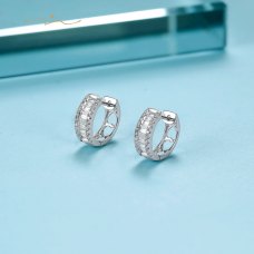 Xion Diamond Earring 18K White Gold