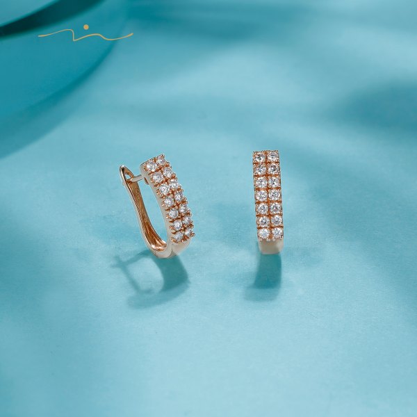 Casa Diamond Earring 18K White Gold