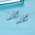 Gimzen Diamond Earring 18K White Gold