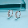 KeiWoo Diamond Earring 18K White Gold