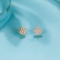 Filaine Diamond Earring 18K White Gold