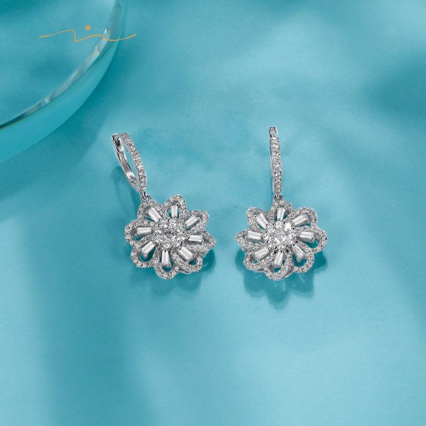 Spiecks Diamond Earring 18K White Gold
