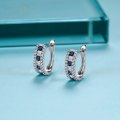 Vionnie Ruby Diamond Earring 18K White Gold