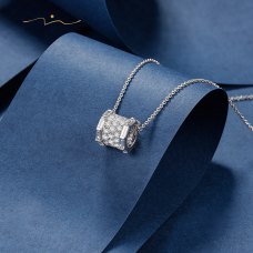 Havaion Diamond Necklace 18K White Gold