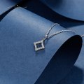 Sun Woo Diamond Necklace 18K White Gold