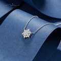 Borel Diamond Necklace 18K White Gold