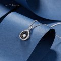 Twinky Diamond Necklace 18K White & Black Gold