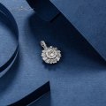 Filise Diamond Pendant 18K White Gold
