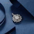 Sherin Diamond Pendant 18K White Gold