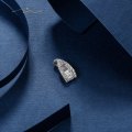 Biol Diamond Pendant 18K White Gold