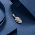 Sher'el Diamond Pendant 18K White Gold