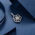 Kelie Diamond Pendant 18K White Gold