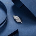 Perly Diamond Pendant 18K White Gold