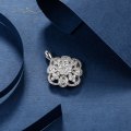 Lieu'vien Diamond Pendant 18K White Gold