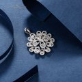Pouca Diamond Pendent 18K White Gold