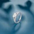 Nugitem Diamond Ring 18K White Gold