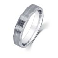 Axel Diamond Wedding Ring in 18K White Gold (Pair)
