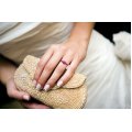 Shu Prong Ruby White Gold Ring