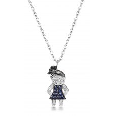 Aliso Pave Diamond Necklace