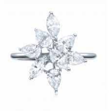 Maahes Prong Marquise Diamond Ring
