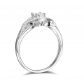 Teceram Illusion Diamond Ring 18k White Gold