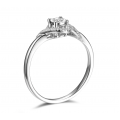 Teceram Illusion Diamond Ring 18k White Gold