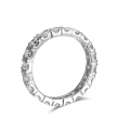 Yours Truly Eternity Diamond Ring 18k White Gold