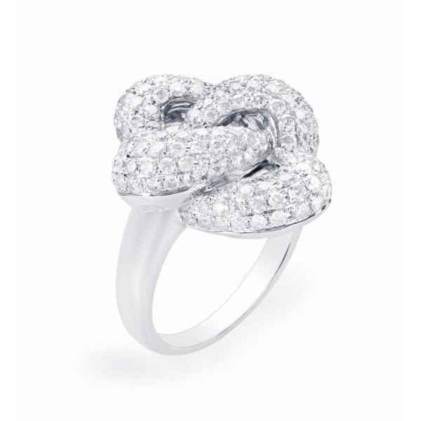 Rusumo Pave Diamond Ring