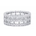 Inga Shared Prong Diamond Ring