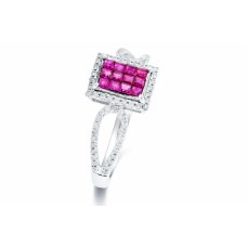 Darwyn Ruby Diamond Ring