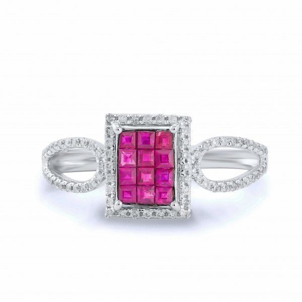 Darwyn Ruby Diamond Ring
