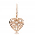 Acotango Bezel Diamond Earring 18K Rose Gold