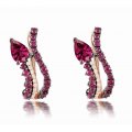Queyras Ruby Diamond Earring 18K Rose Gold
