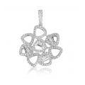 Pendere Diamond Pendant 18K White Gold 